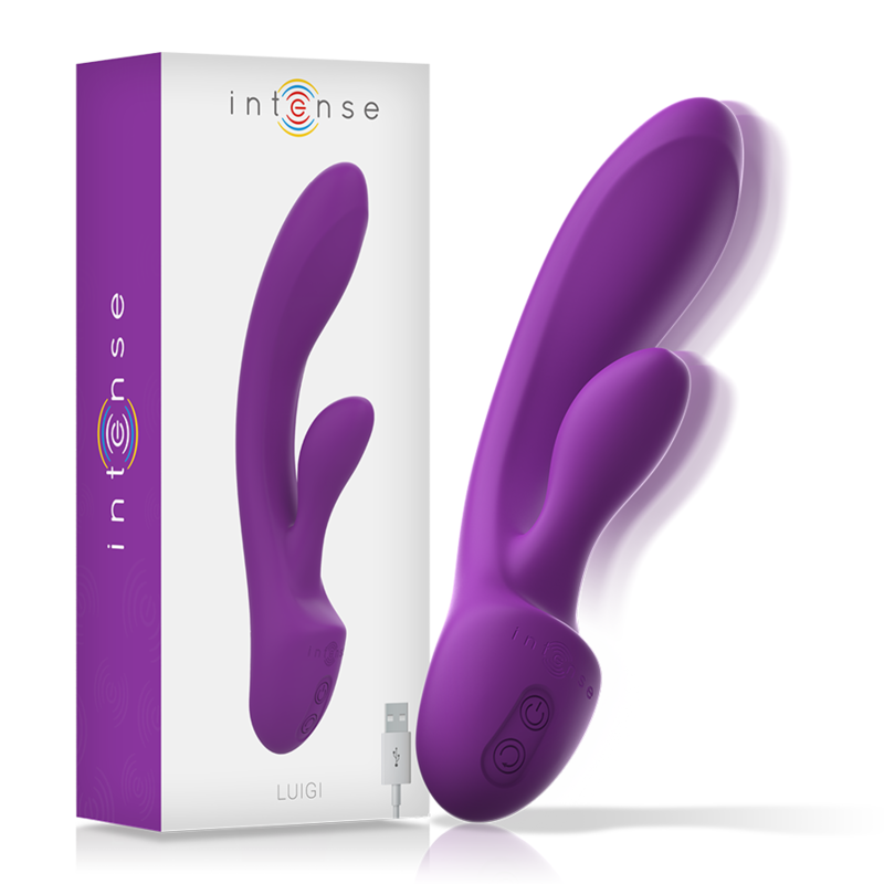 Intense - Luigi Rabbit Vibrateur Liquide Silicone Violet